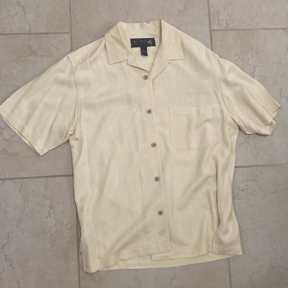 Palm tree button down - Picture 1 of 3